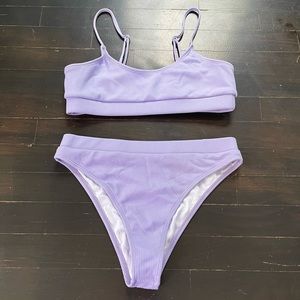 Lavendar Lilac Bikini Set